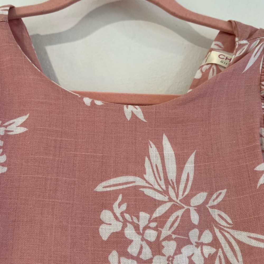 Chiccos Pink Floral tropical mauve girl Dress - Picture 4 of 11